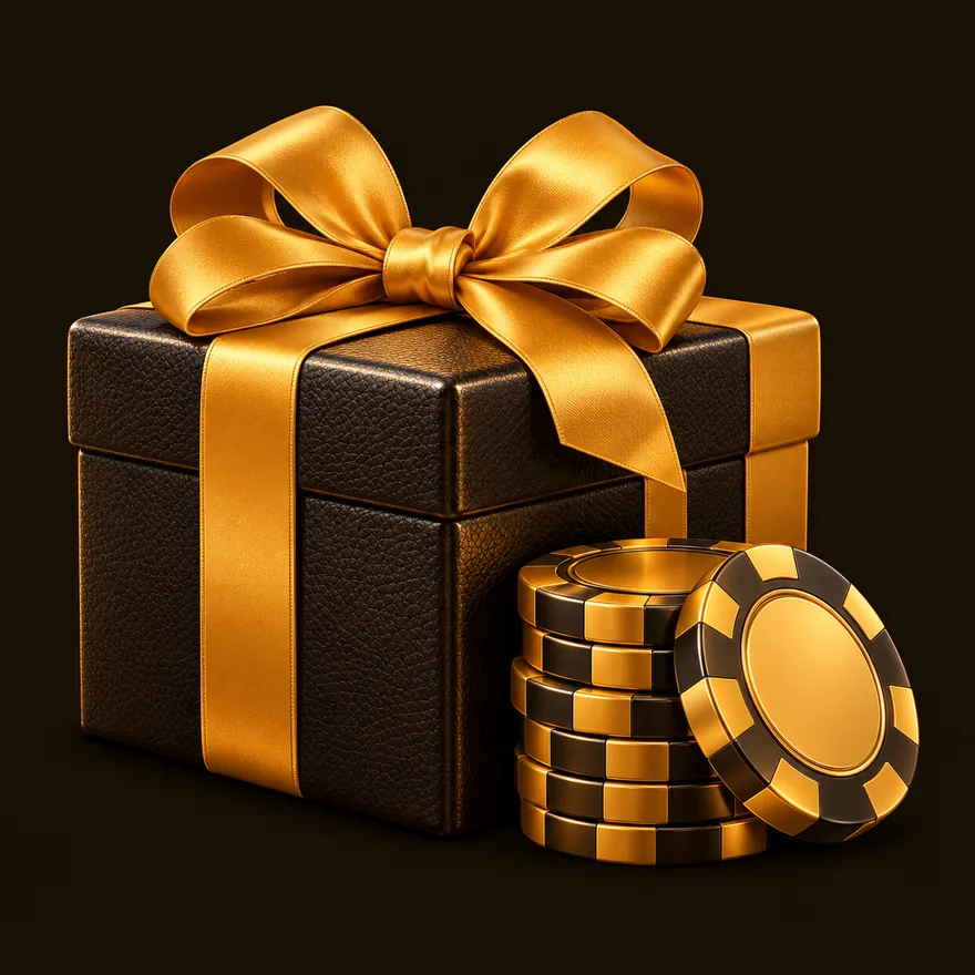 Gift box and chips — Casiny