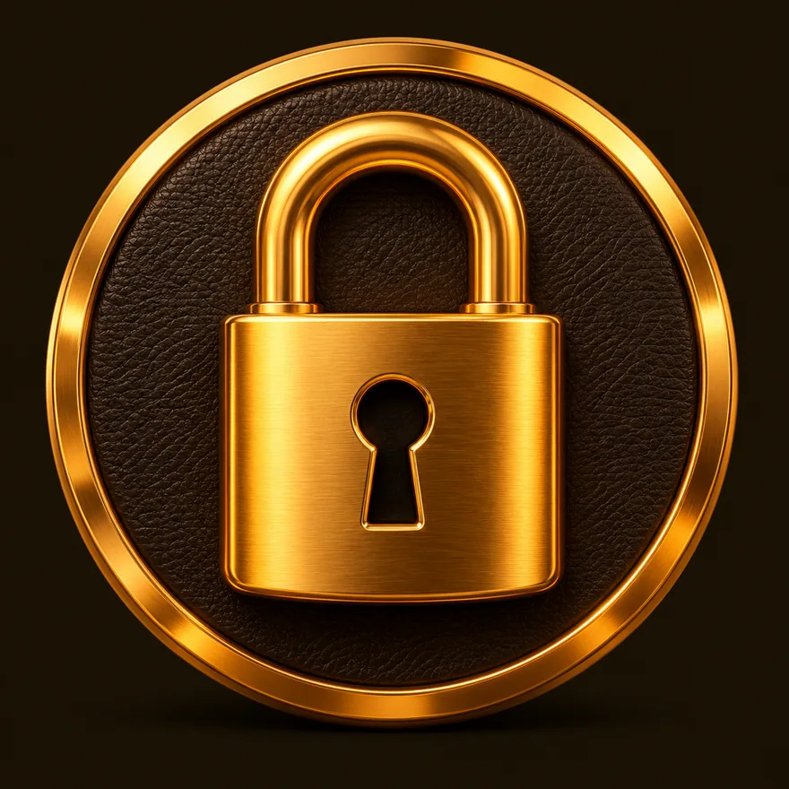 Padlock emblem — Casiny