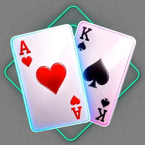 Ace and king playing cards