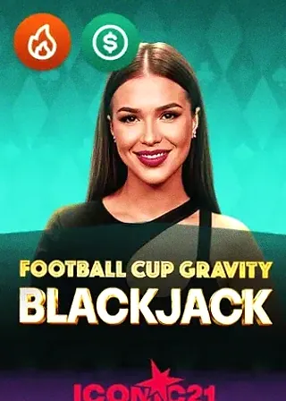 Football Cup Gravity Blackjack live game cover