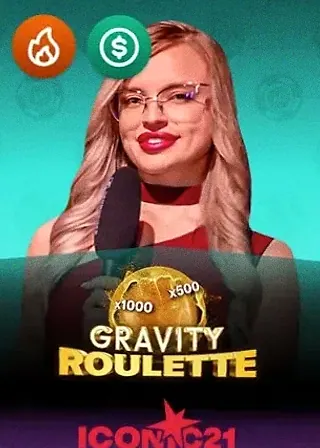 Gravity Roulette live game cover
